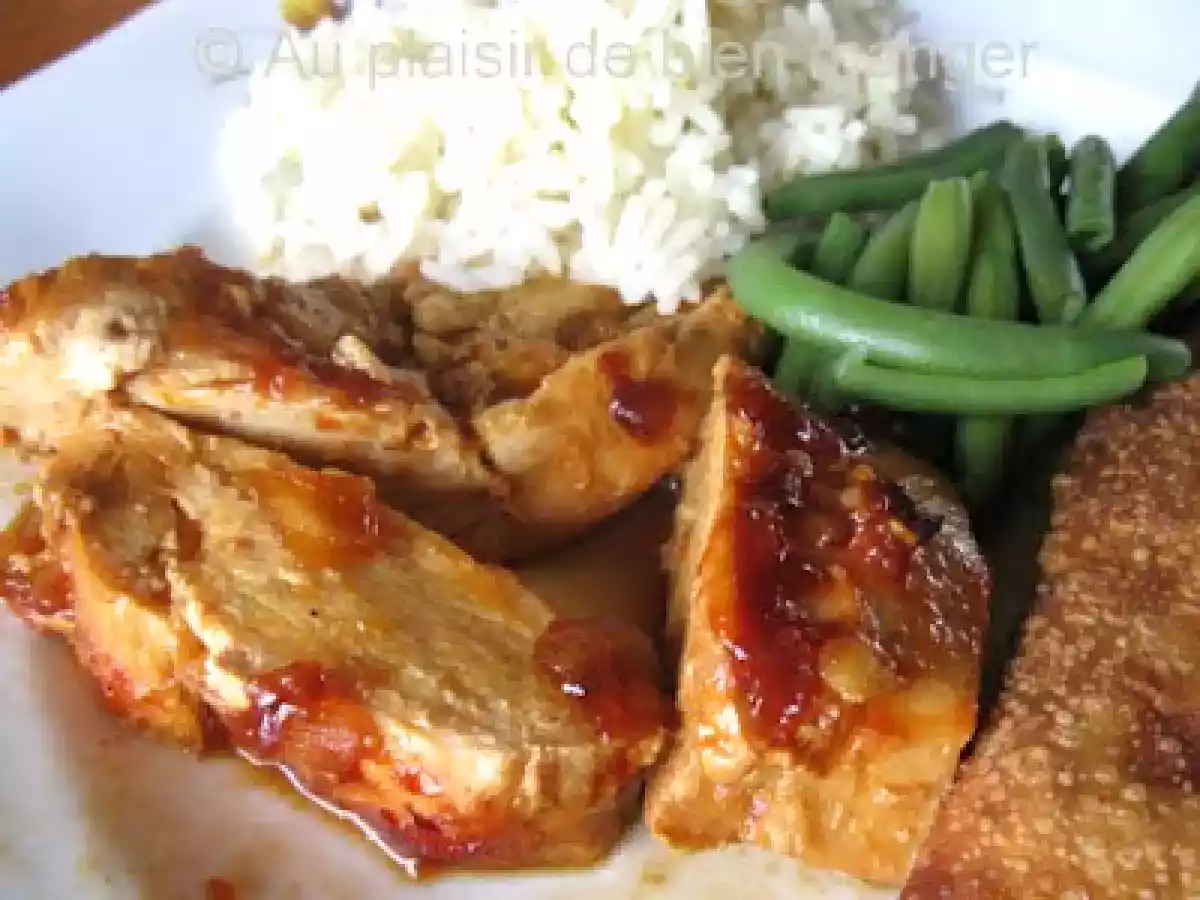 Poulet au goût de spare ribs