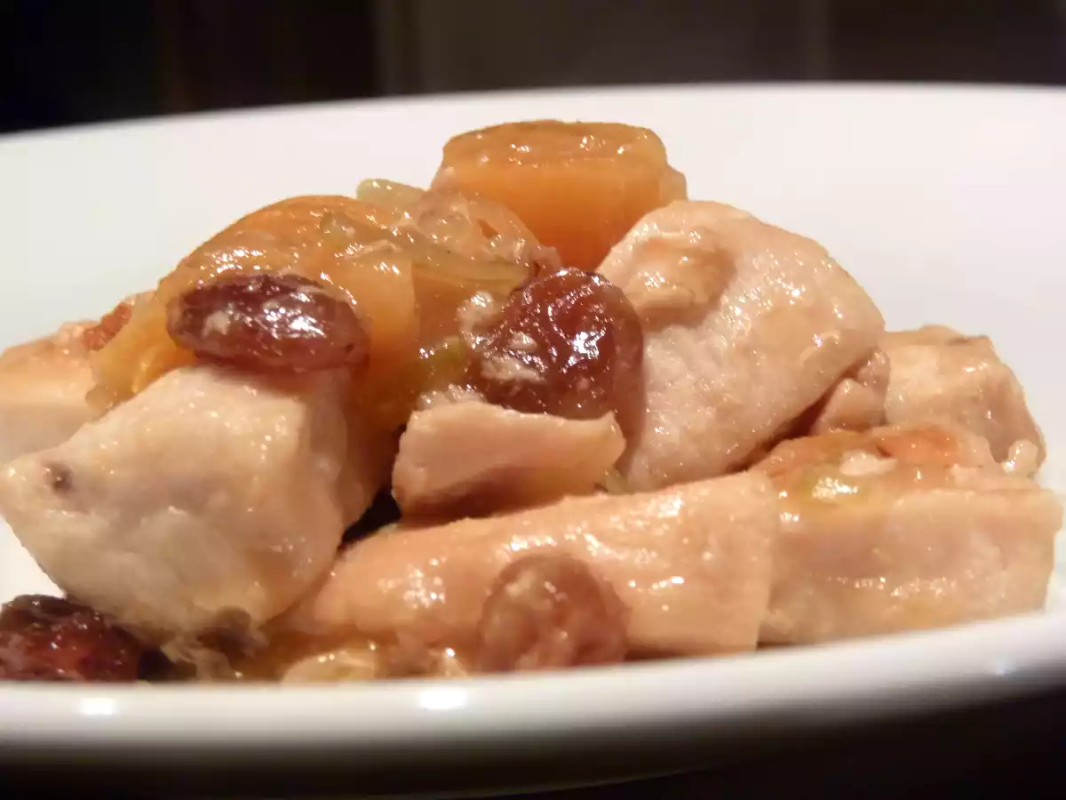Poulet au Muscat et aux fruits secs - photo 2