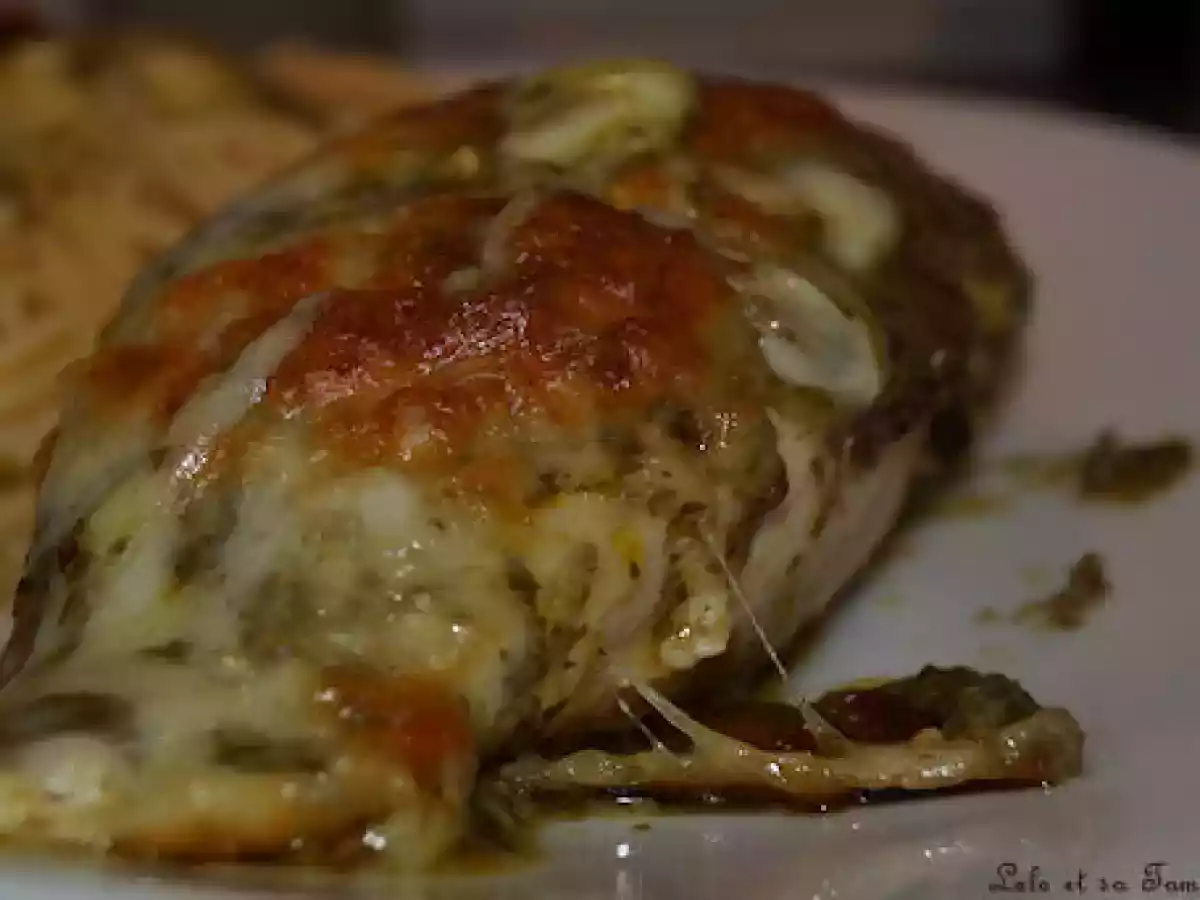 Poulet au pesto et à la mozzarella - photo 2