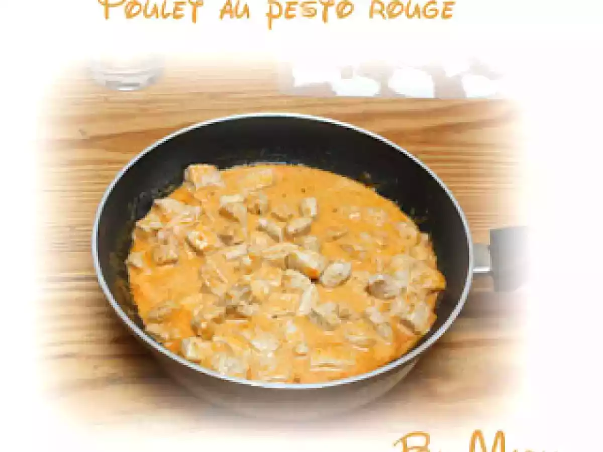 Poulet au Pesto Rouge