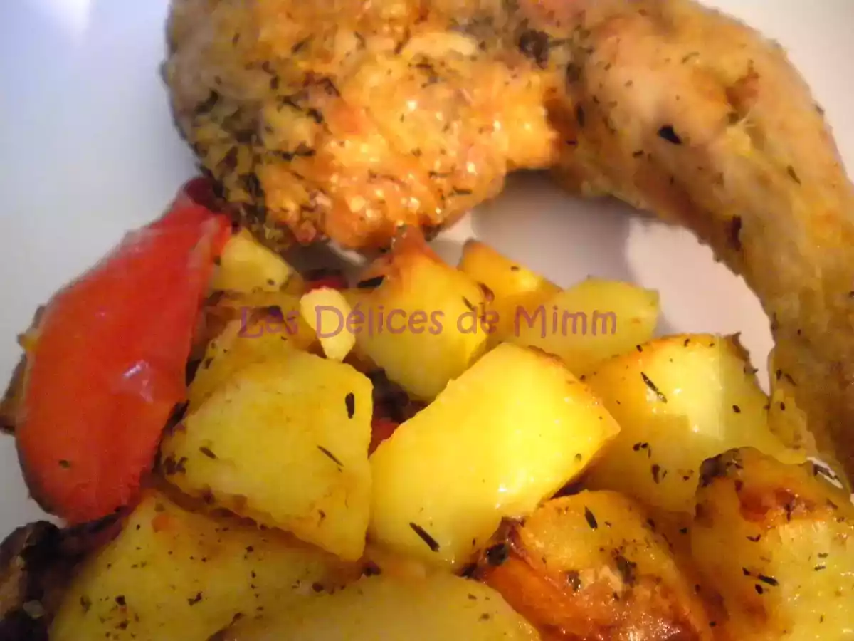 Poulet aux poivrons et pommes de terre - photo 3