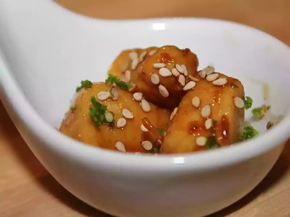 Poulet caramélisé à l'orangina