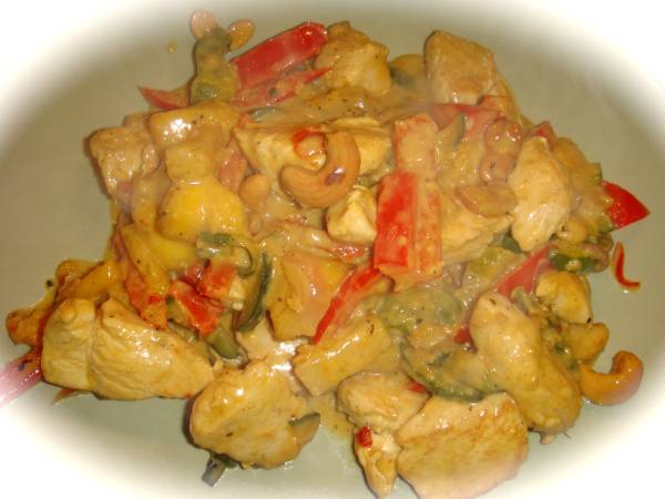 Poulet Coco Curry Au Wok Recette Ptitchef