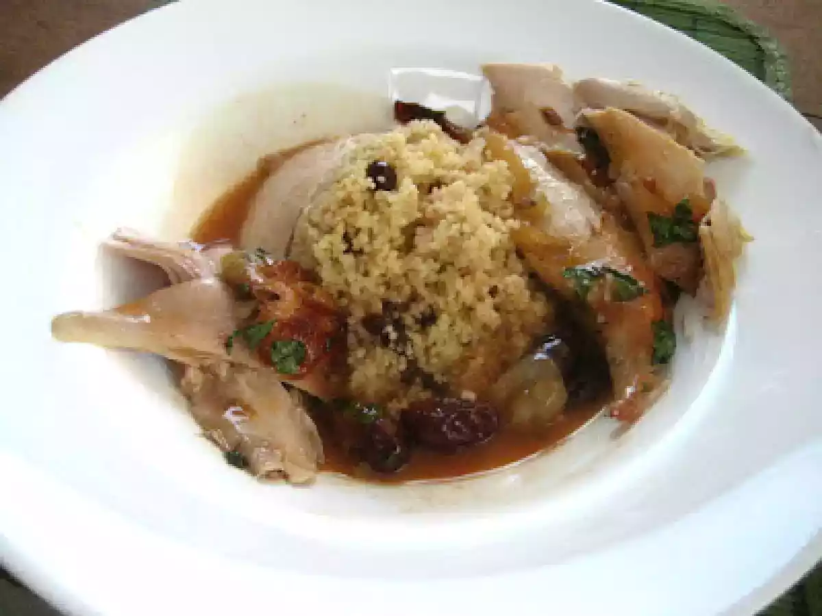 Poulet de grain à la marocaine du chef Gilles Hamel - photo 2