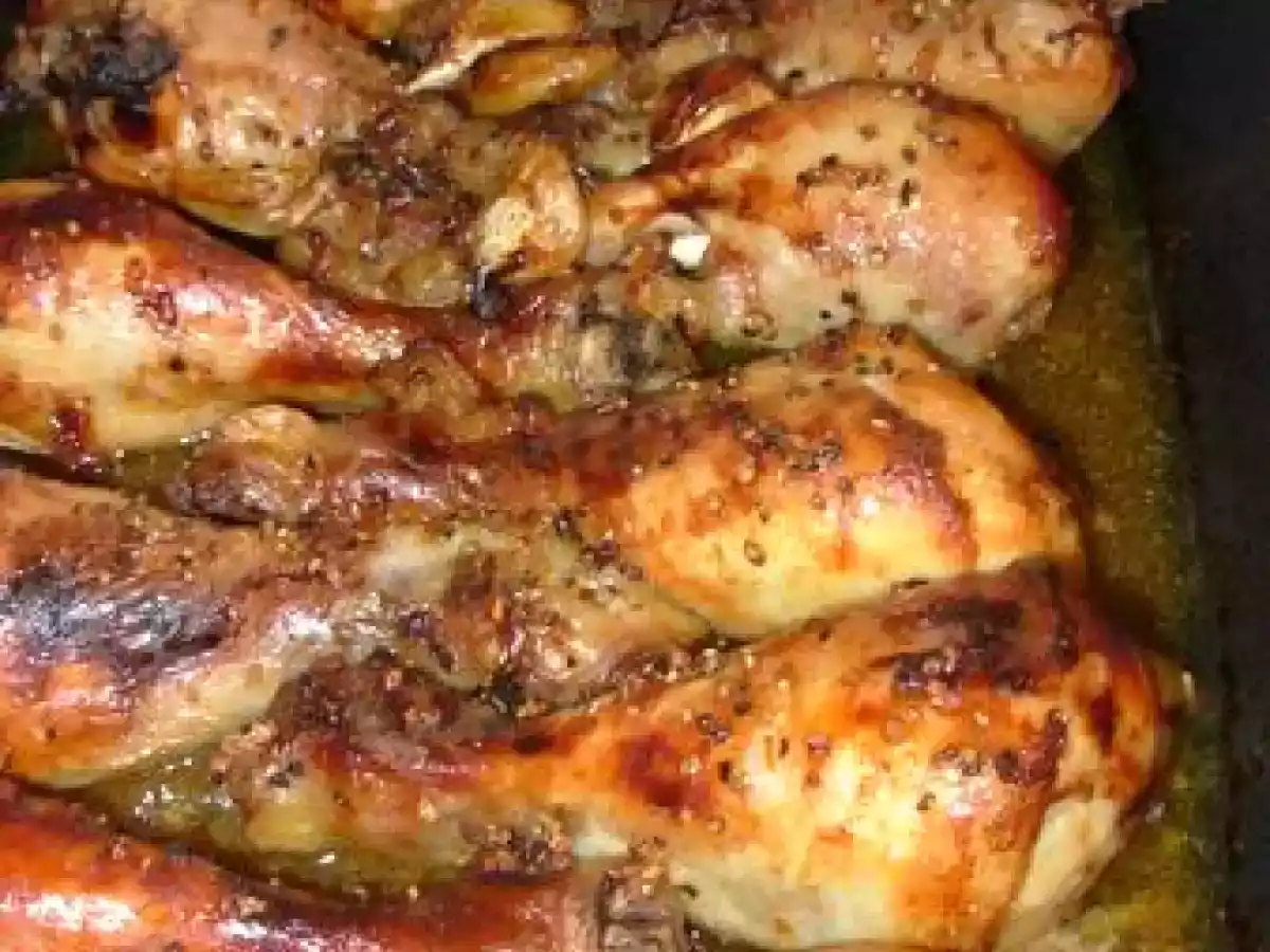 Poulet doré au miel et aux épices mélange du Québec