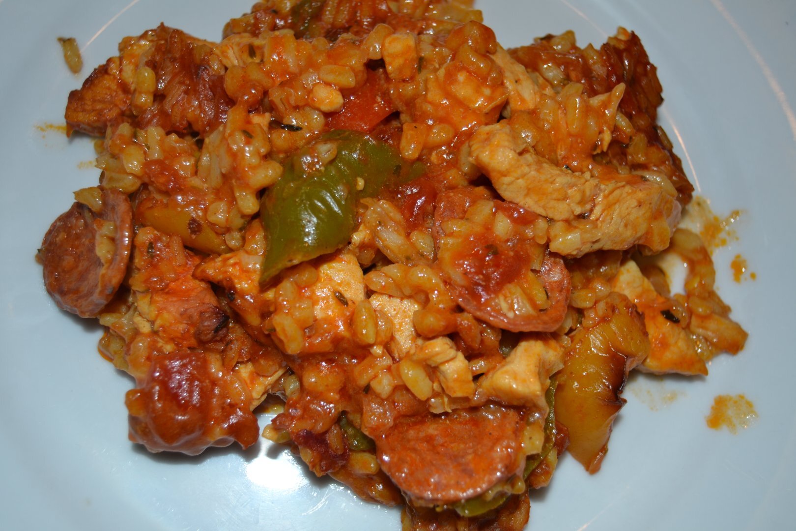 Poulet façon jambalaya Recette Ptitchef