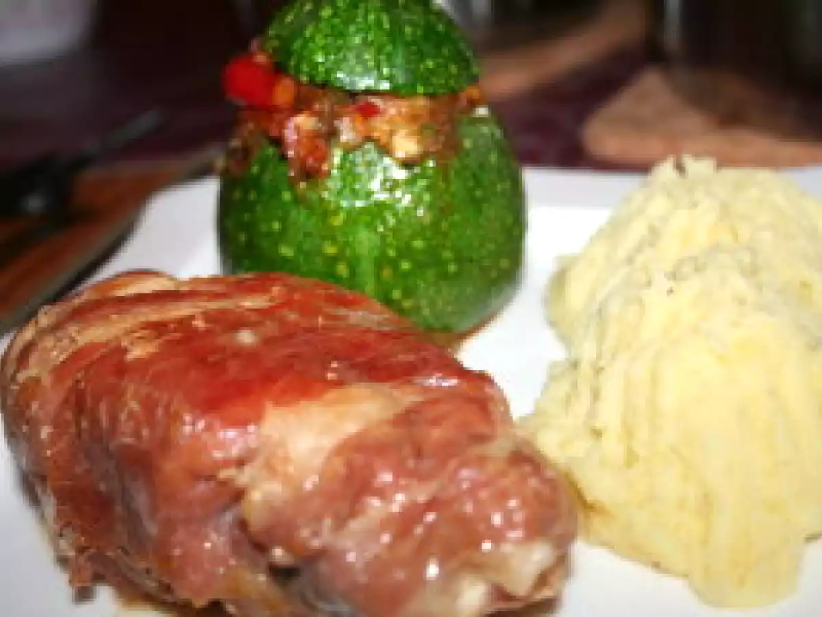 Poulet farci à l'italienne