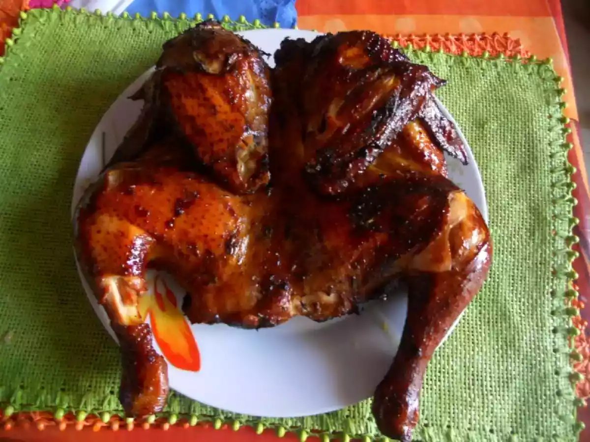 Poulet fumé au COBB