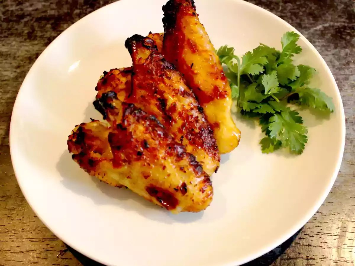 Poulet grillé à la citronnelle et citron vert