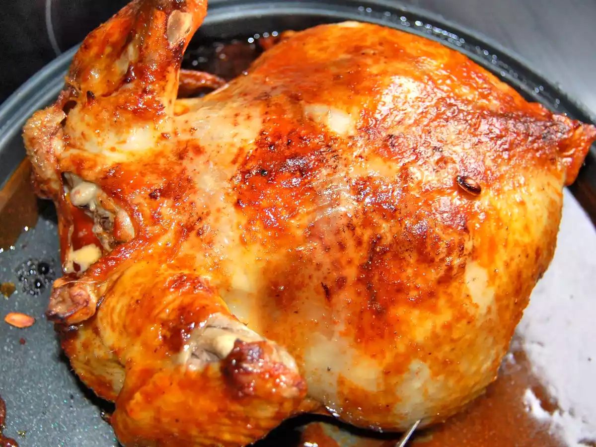 Poulet grillé au paprika fumé