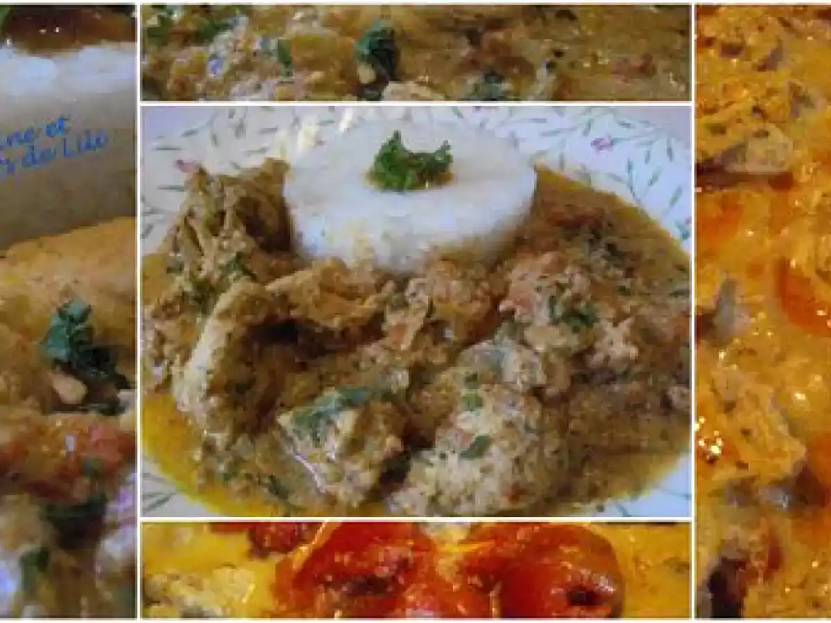 Poulet korma aux Noix de Cajou