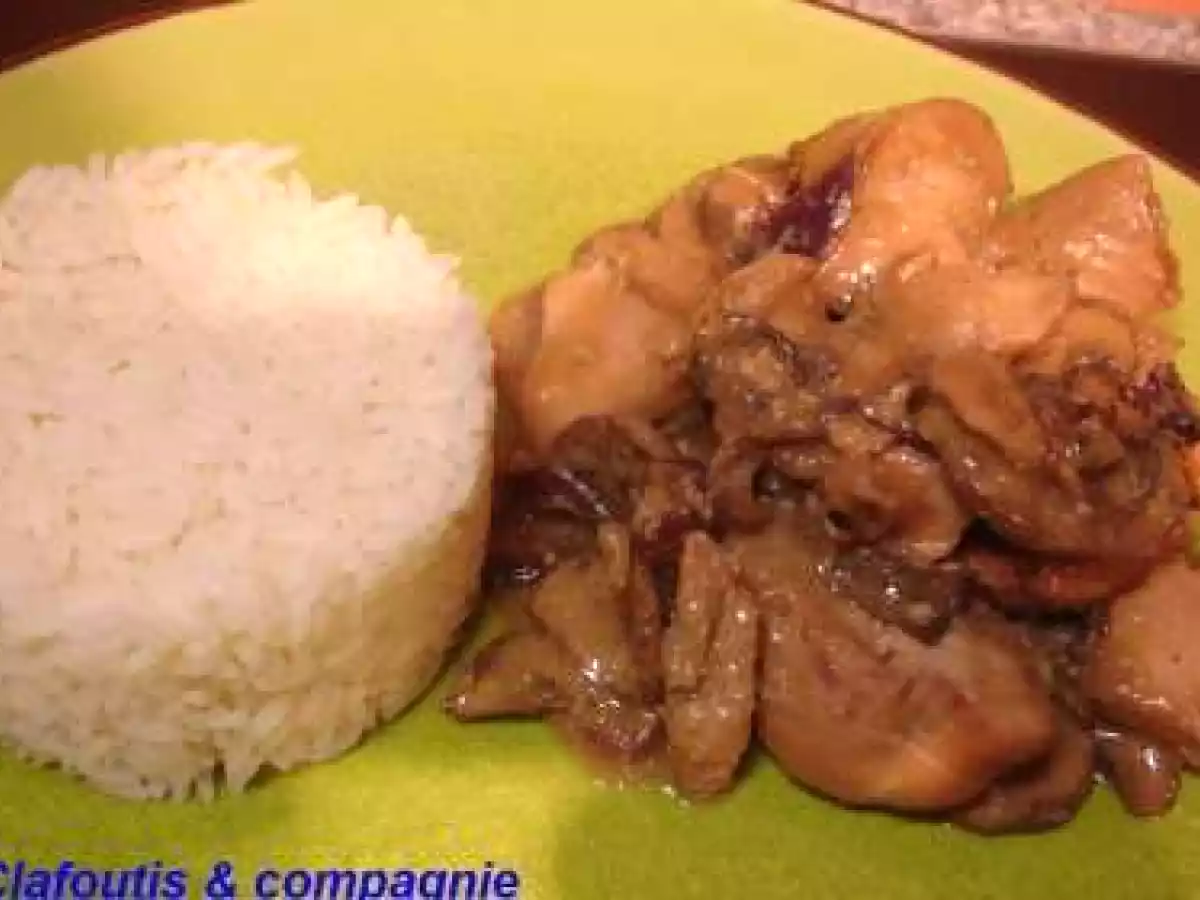 Poulet laqué sauce aux champignons - photo 2