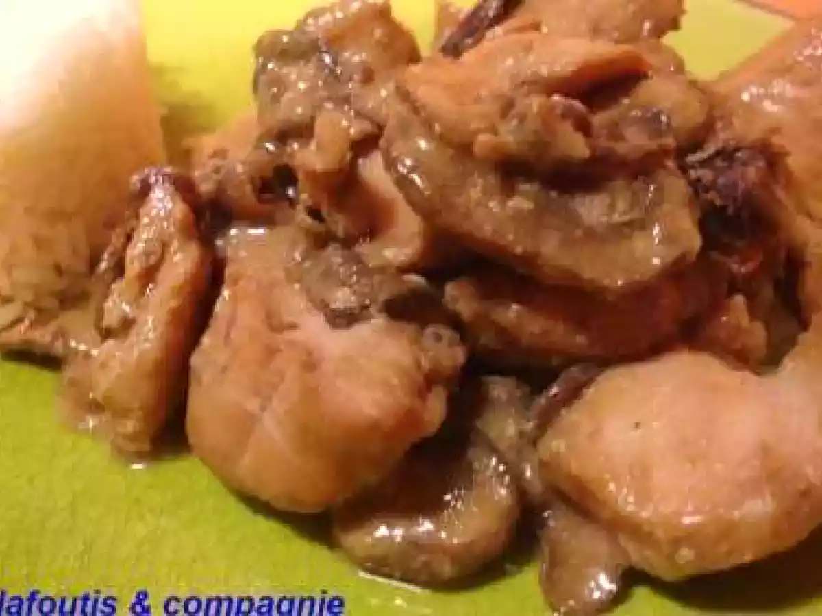Poulet laqué sauce aux champignons - photo 3