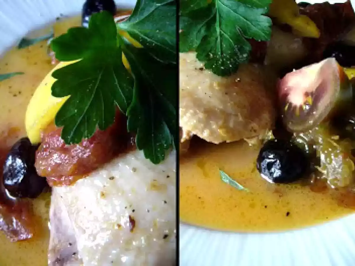 Poulet mariné au citron, tomates rouges et chutney aux tomates vertes - photo 2