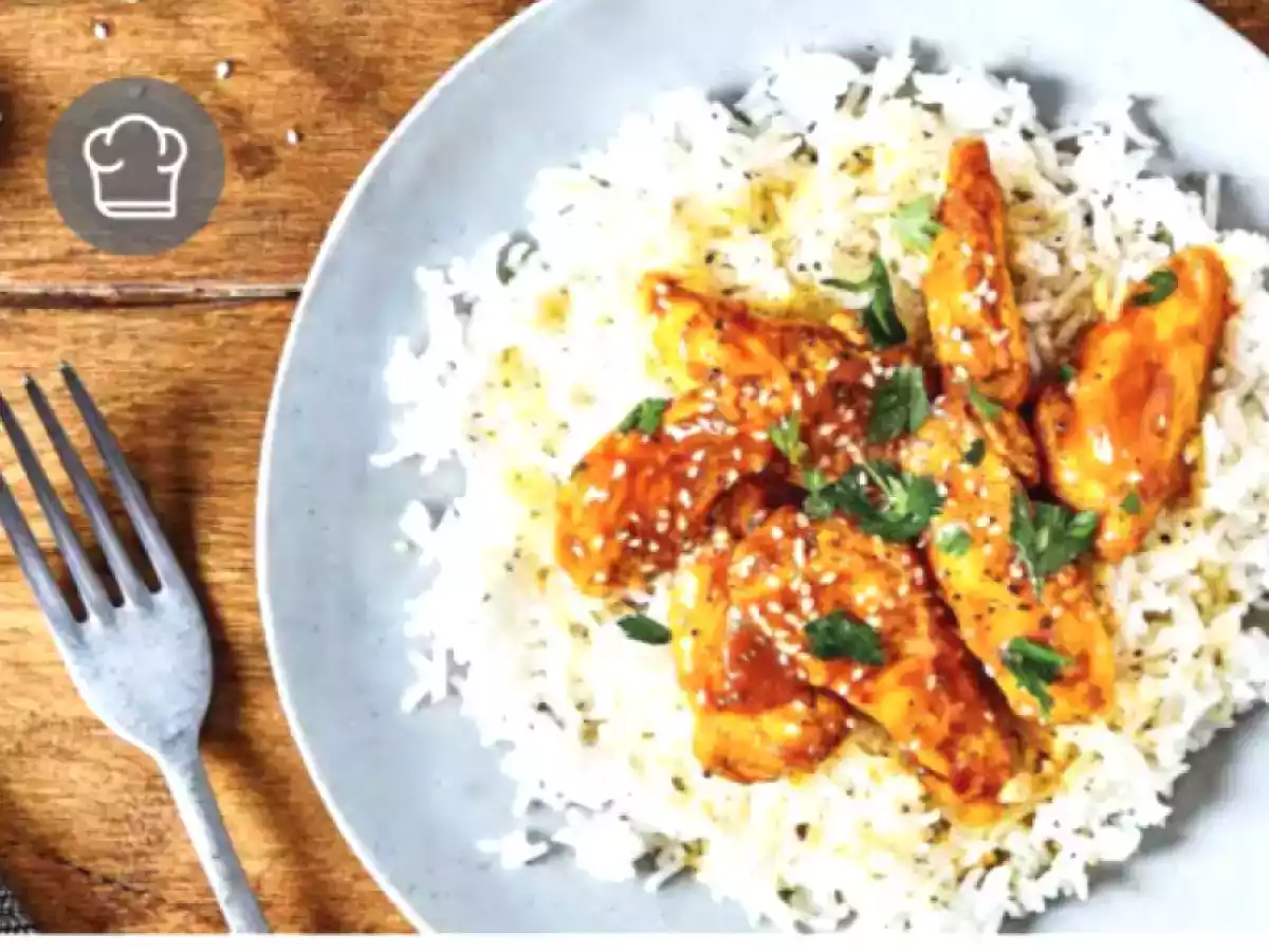 POULET MARINÉ AU MIEL ET AUX ÉPICES