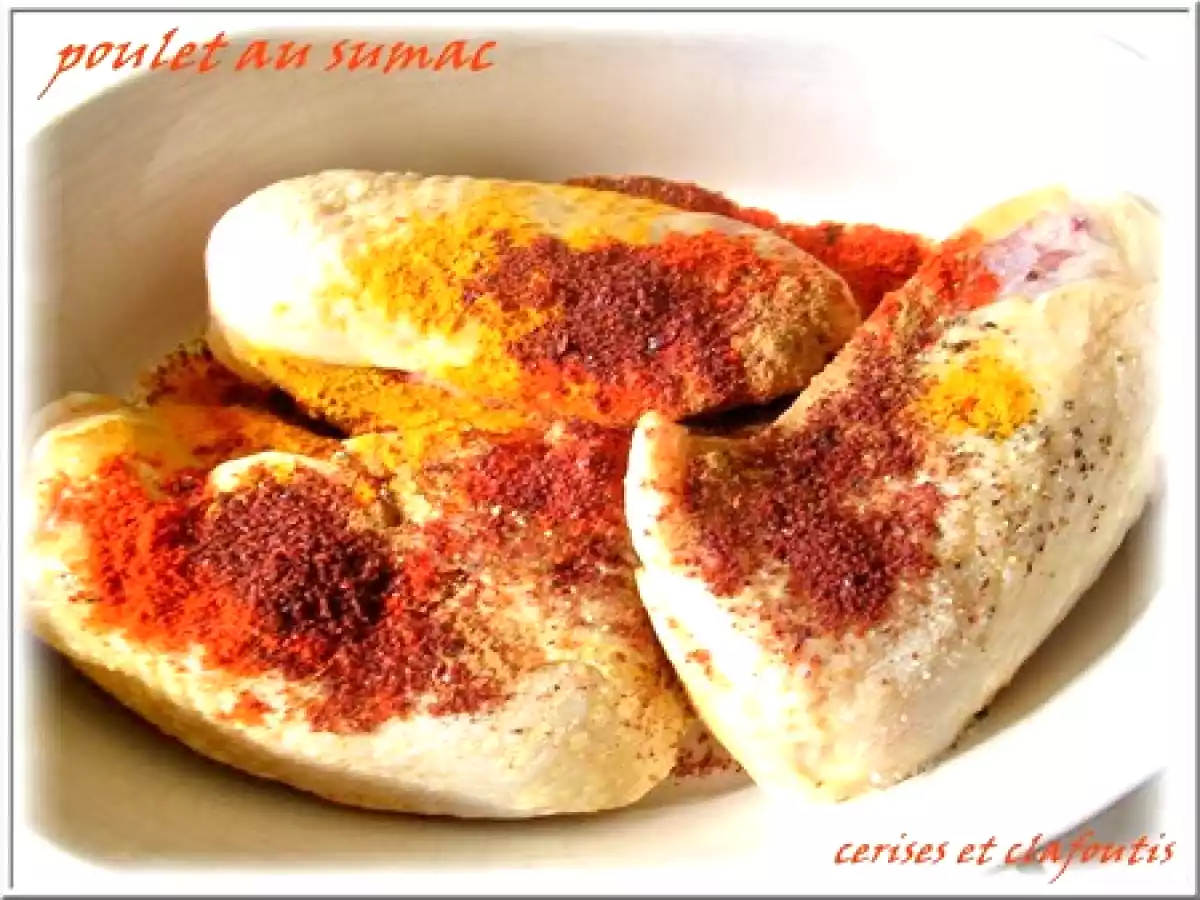 POULET PALESTINIEN AU SUMAC et OIGNONS - photo 2