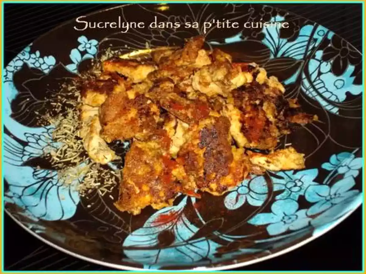 Poulet pané à l'oeuf soufflé et pain d'épice - photo 3