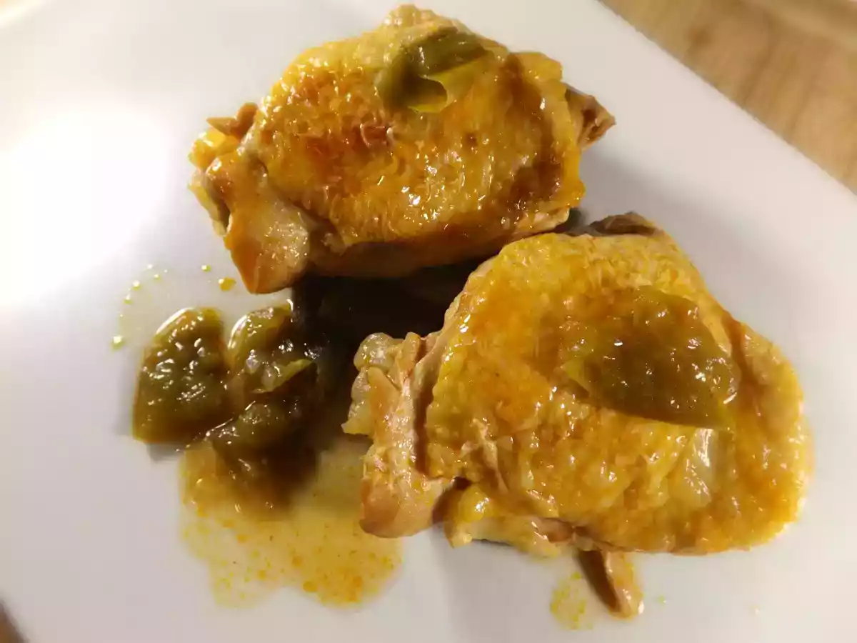 Poulet Poivron et Huile Citron a cookéo