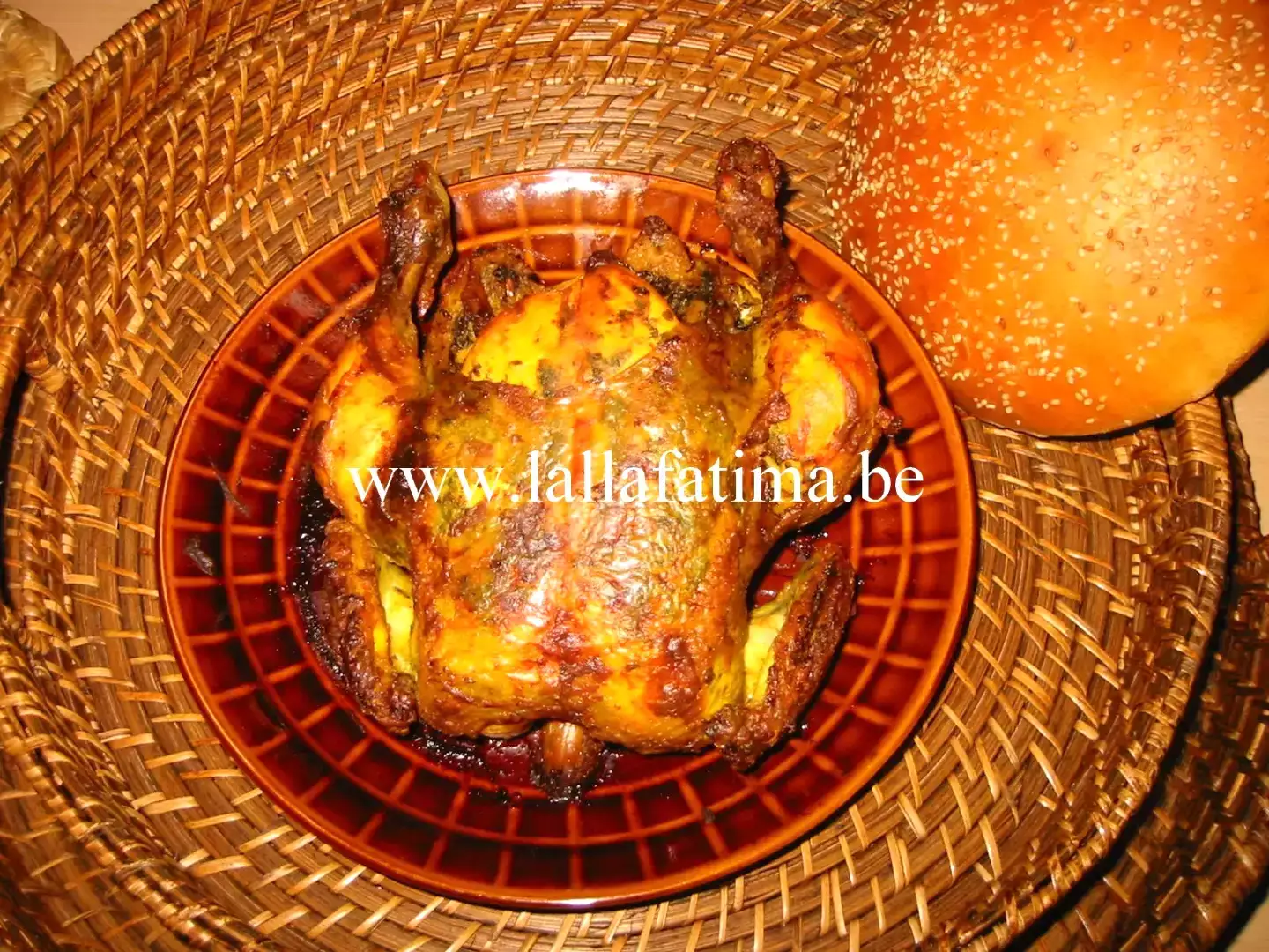 Recette de poulet rôti à la marocaine savoureuse