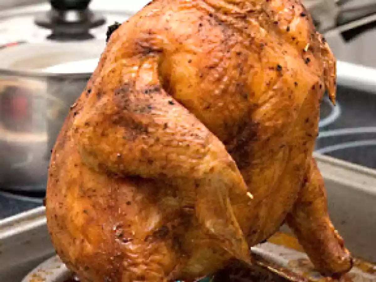 Poulet rôti BBQ sur canette de bière au goût de St-Hubert - photo 2