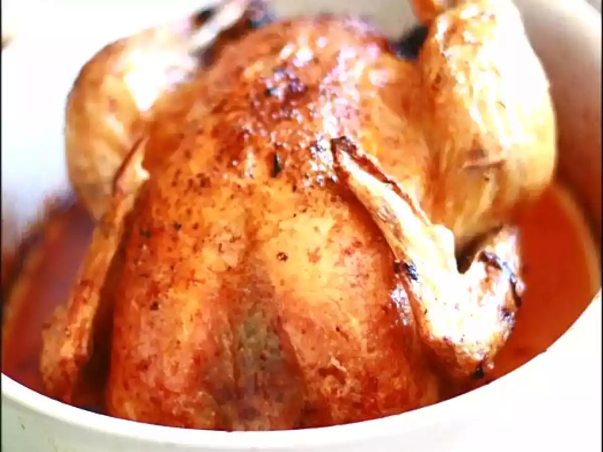 Poulet rôti du dimanche sans gluten