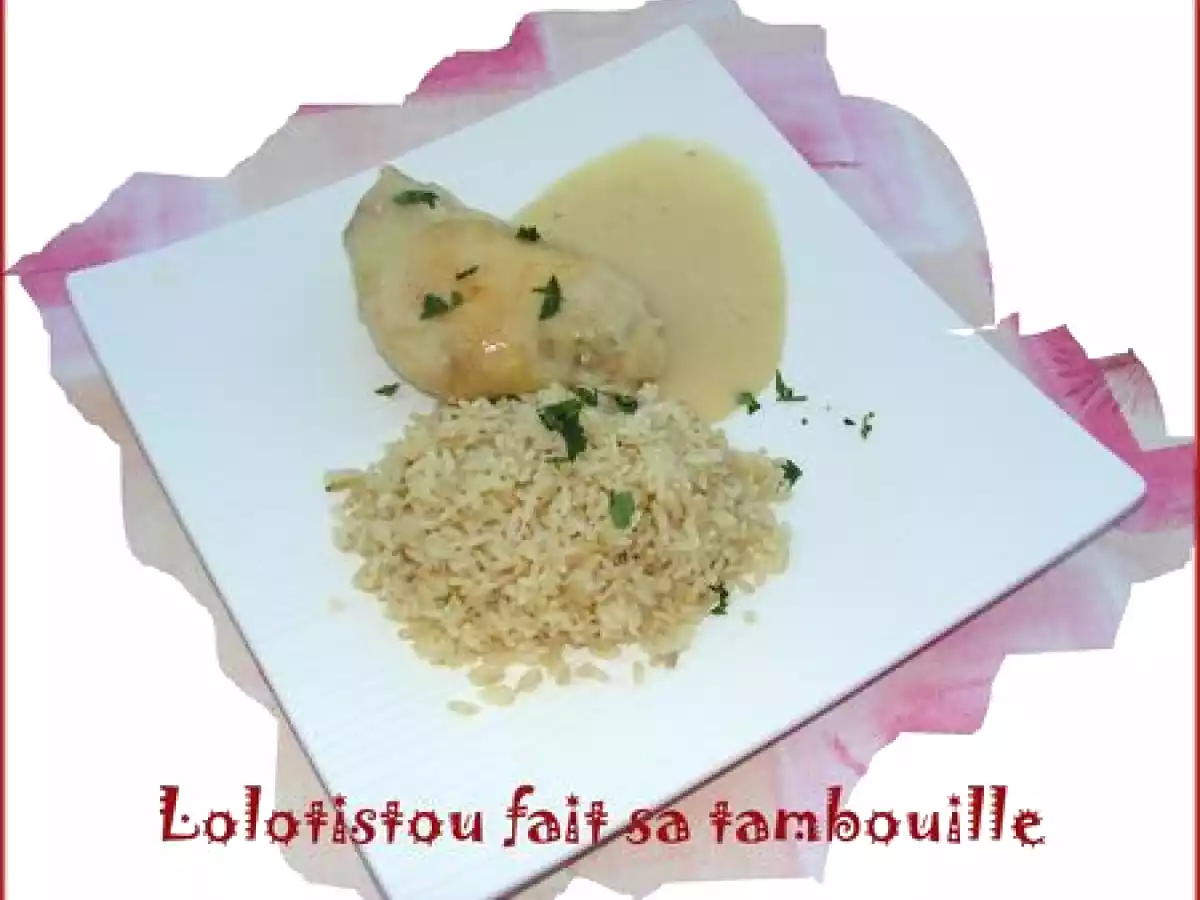 POULET SAUCE POULETTE