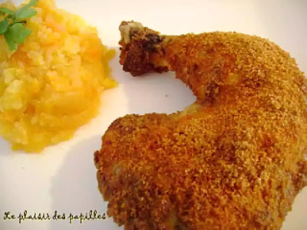 Poulet Shake n' bake maison. - photo 2