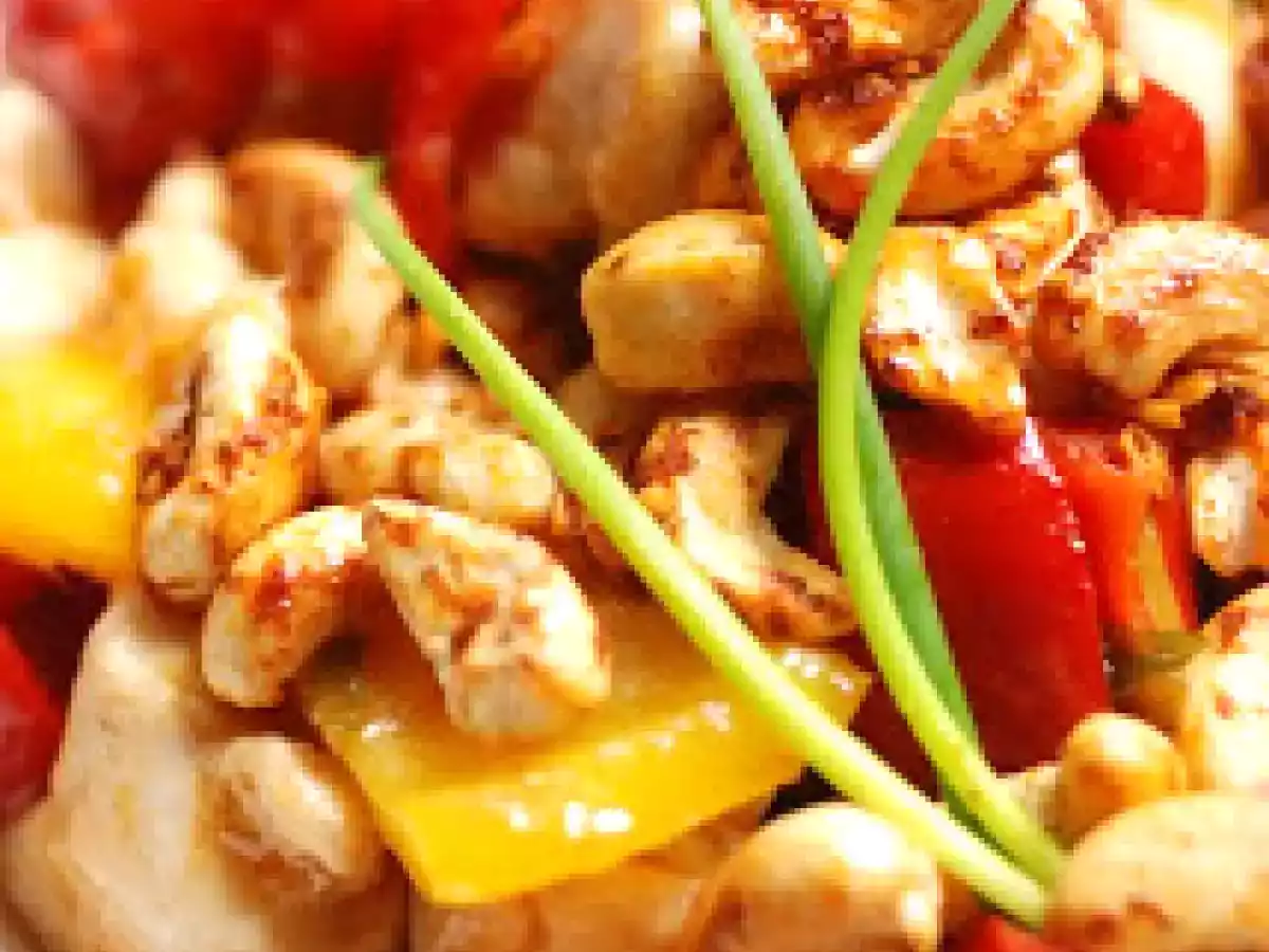 Poulet sucré salé aux noix de cajou au épices - photo 2