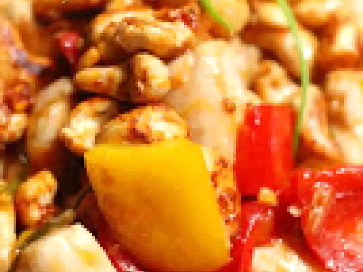 Poulet sucré salé aux noix de cajou au épices - photo 4