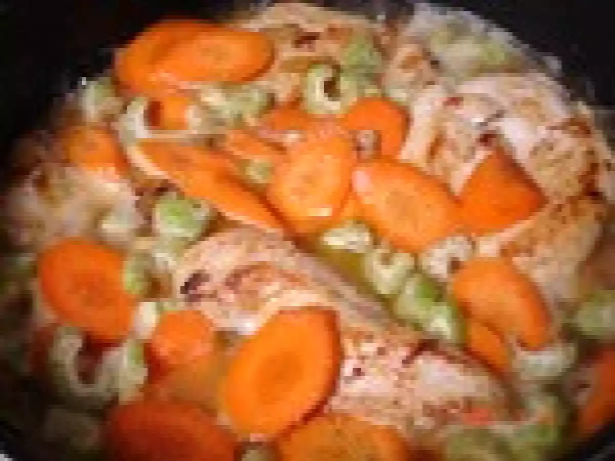 Poulet tomate crème au vin blanc - photo 2