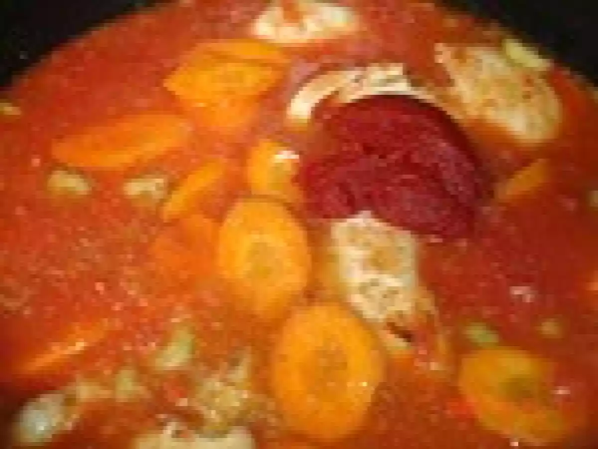 Poulet tomate crème au vin blanc - photo 3