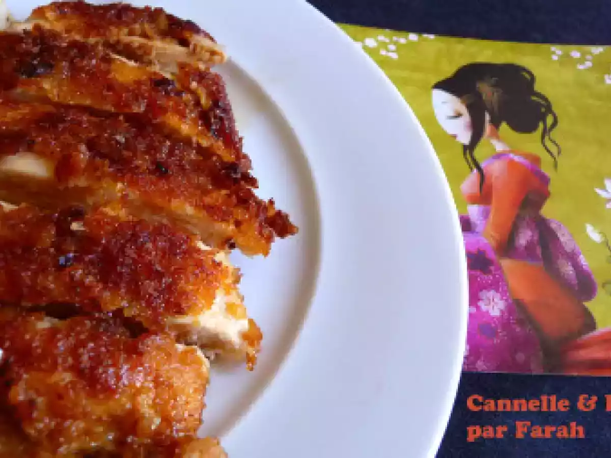 Poulet tonkatsu, escalopes panées & sucrées salées (Japon)