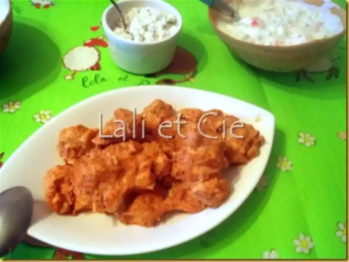 Poulet/Aubergine tikka