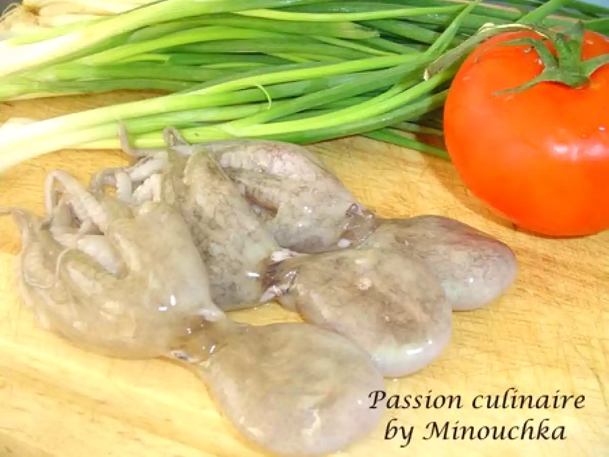 Poulpinets aux Cébettes et lardons - photo 2