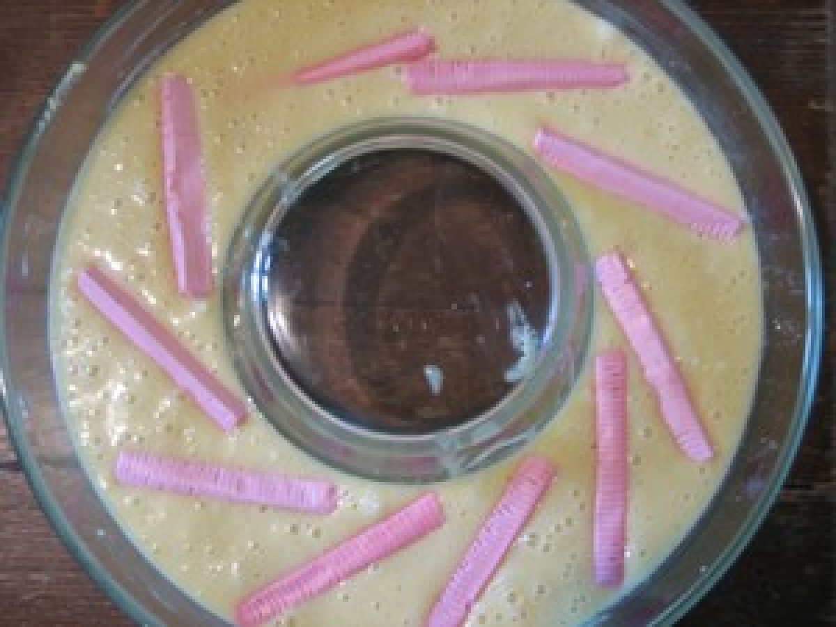 Pour Halloween Ronde De Gateau Yaourt Avec Carambar Barbe A Papa Recette Ptitchef