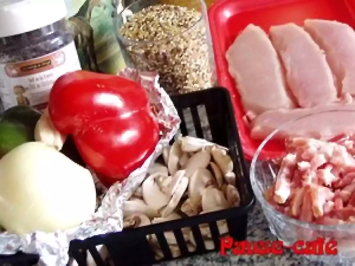 Pour le retour au terrier, une Poêlée de quinoa au lapin - photo 2