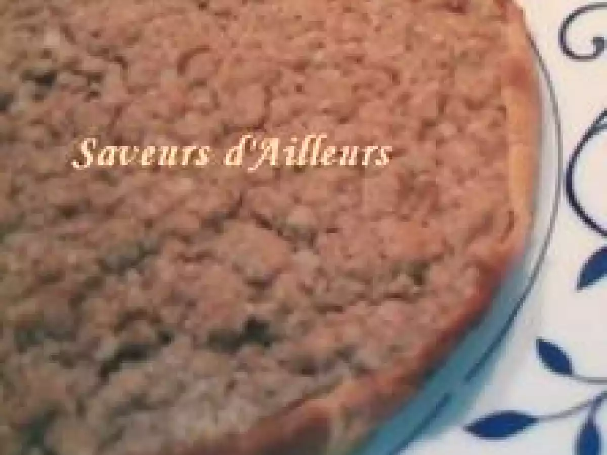 Pour un dessert Rapide, simple et excellent... un délicieu Crumble poire/prunaux - photo 2