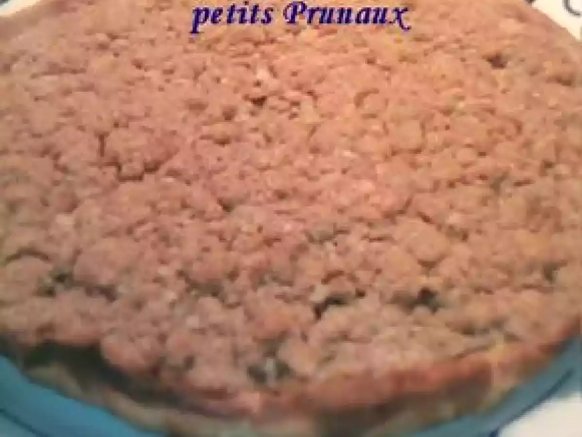 Pour un dessert Rapide, simple et excellent... un délicieu Crumble poire/prunaux - photo 3