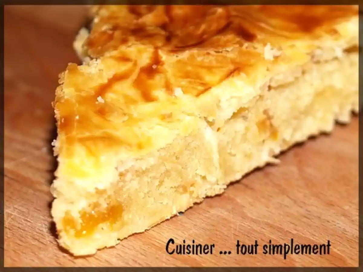 Première Galette des Rois Frangipane - Abricot - photo 2