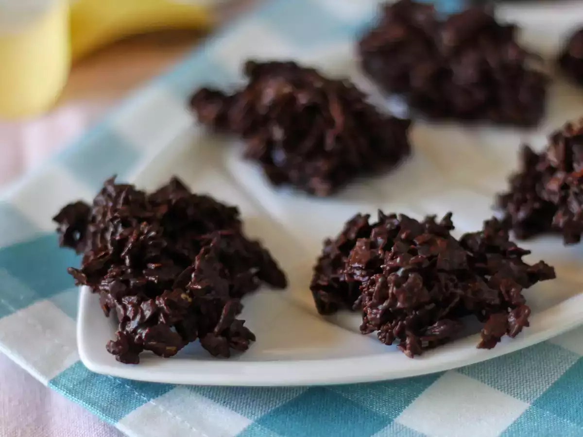 Pringles au chocolat en roses des sables - photo 3