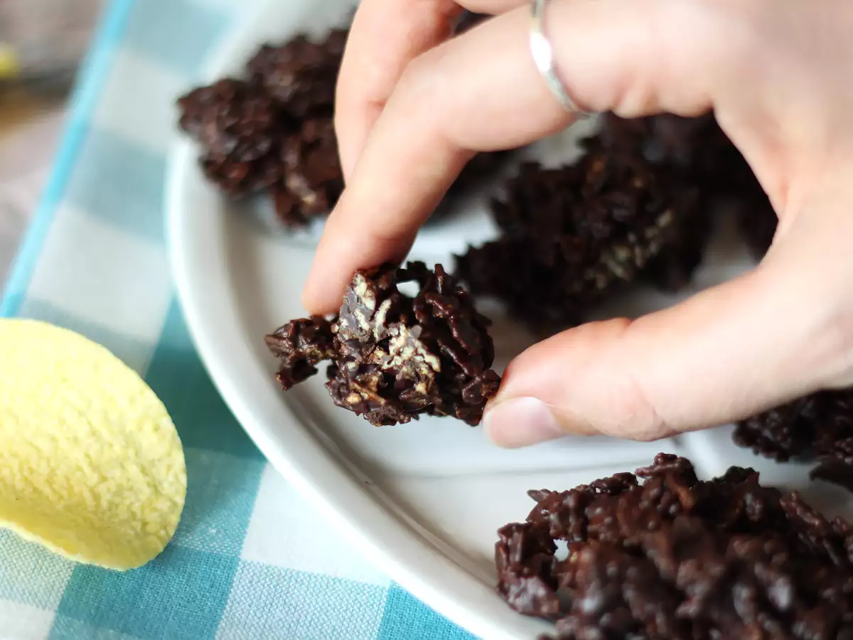 Pringles au chocolat en roses des sables - photo 5
