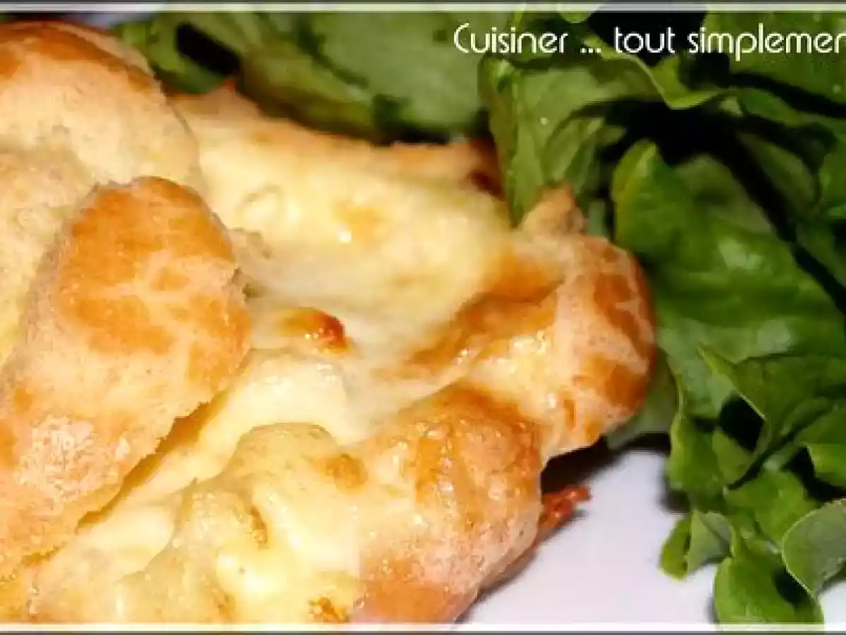 Profiteroles au Curé Nantais et aux Pommes