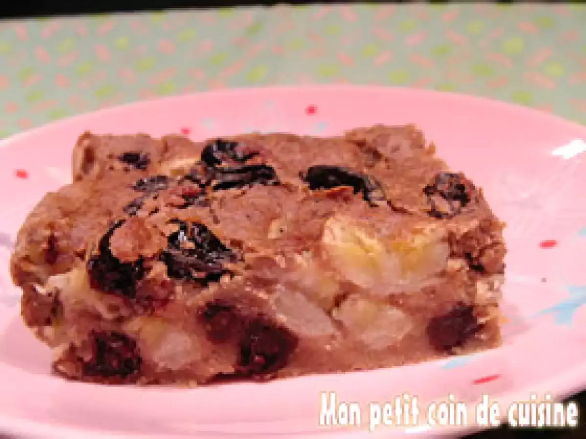 Pudding à la banane et au lait d'amandes sans lait de vache