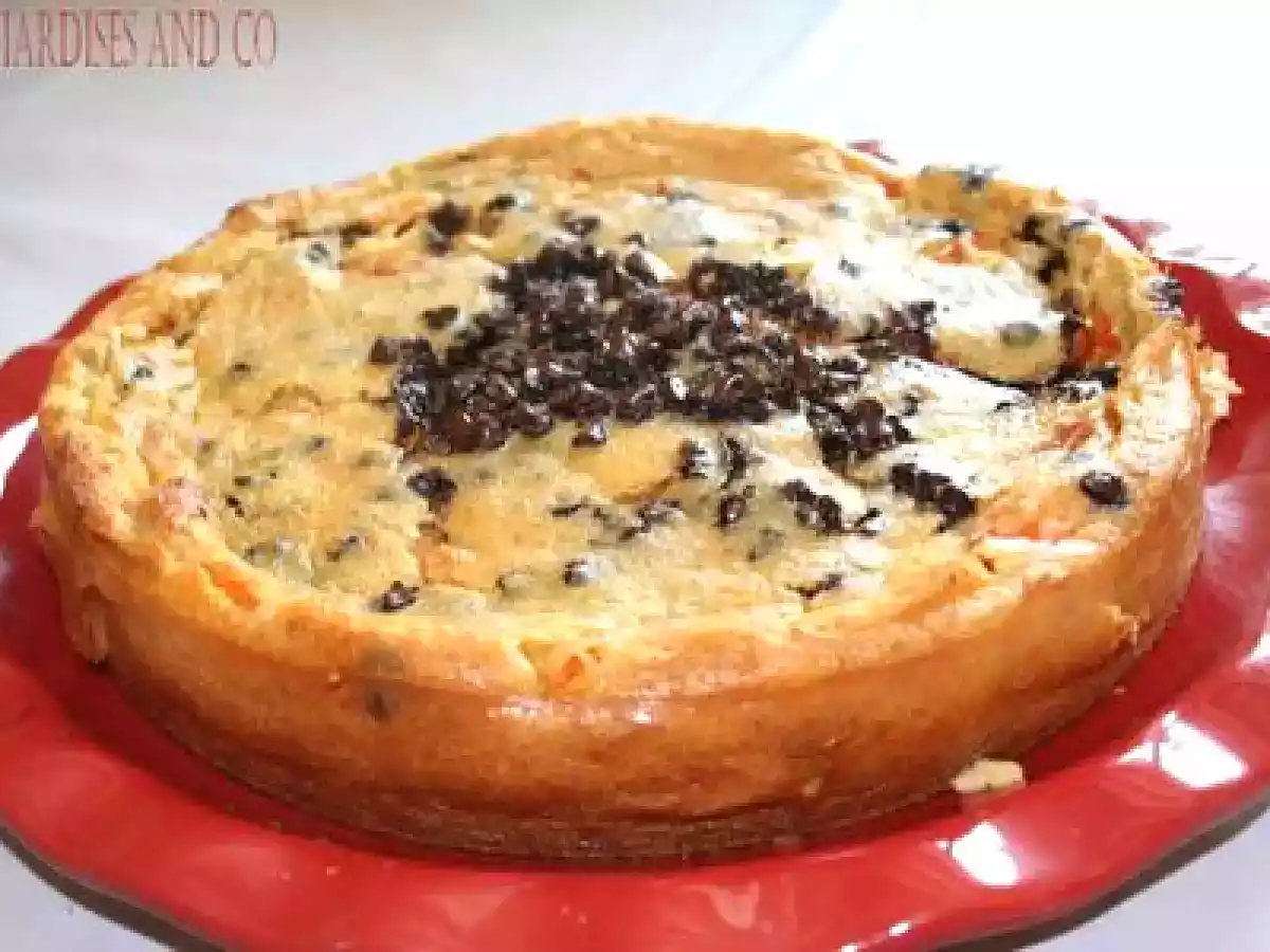 PUDDING ABRICOTS RAISINS BLONDS PEPITES DE CHOCOLAT