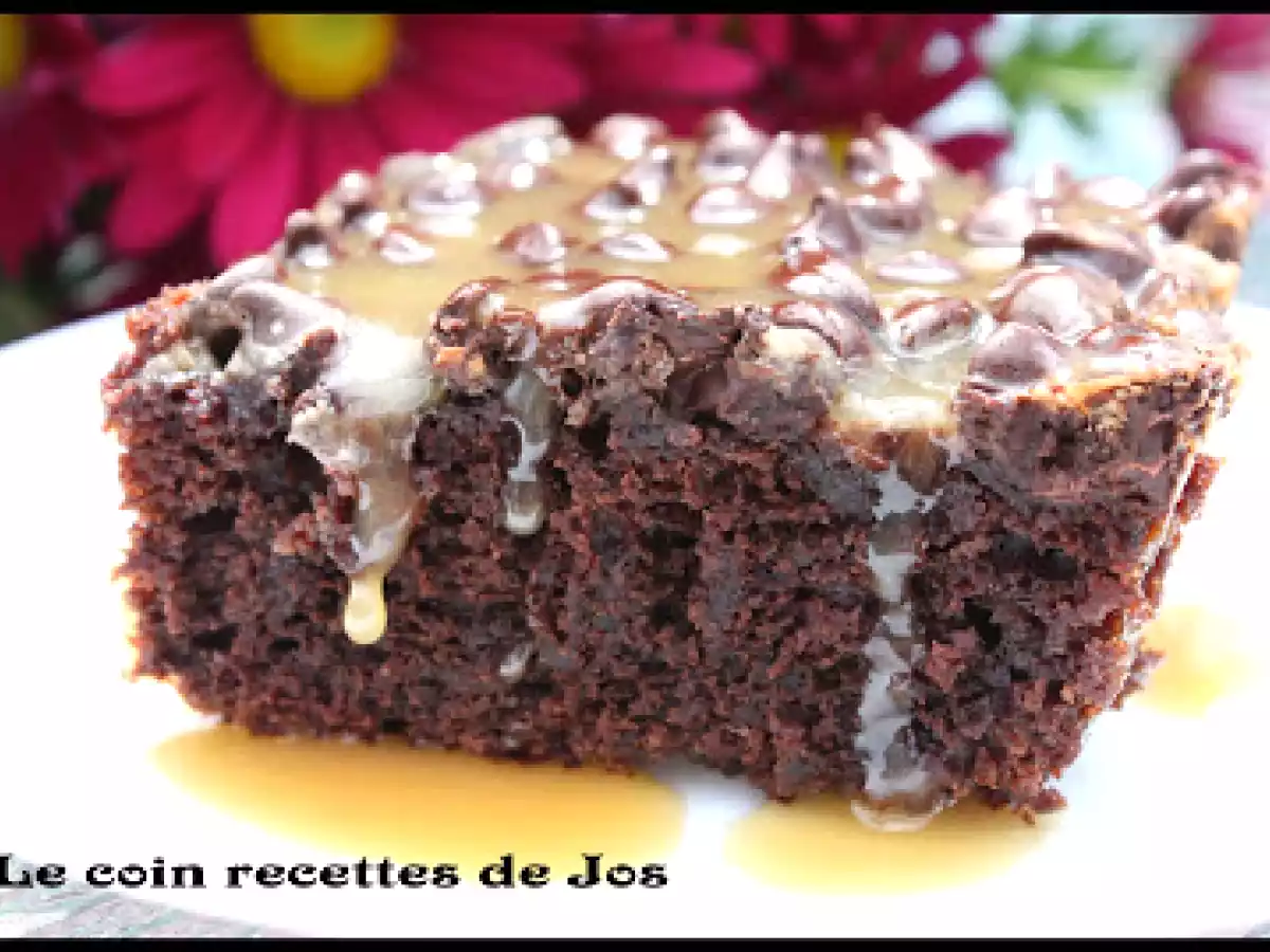 PUDDING ANGLAIS AU CHOCOLAT ET AU CARAMEL ÉCOSSAIS