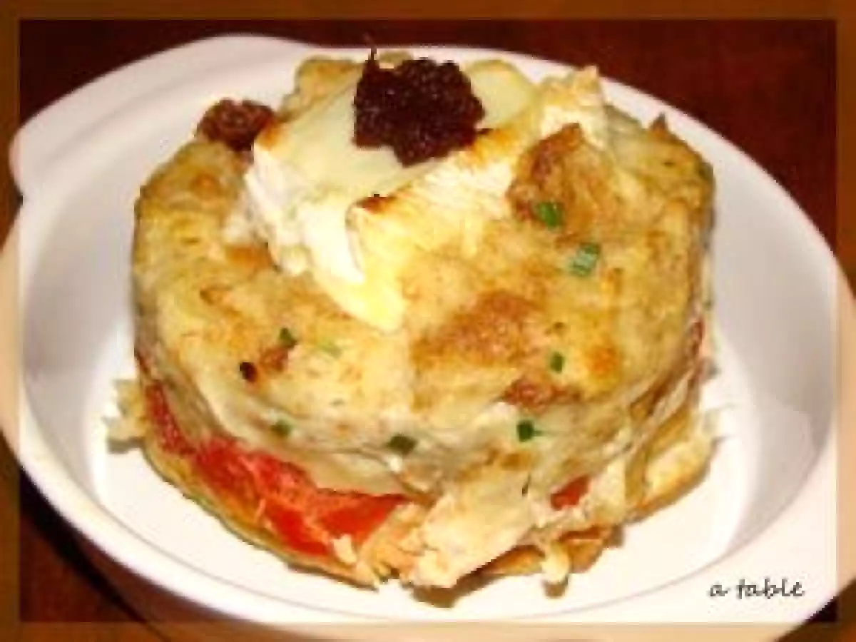 PUDDING AU CHEVRE ET TOMATE - photo 2