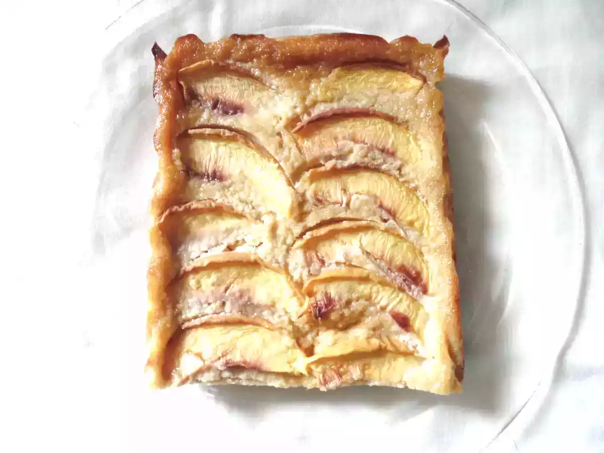 Pudding aux madeleines et nectarine - photo 2