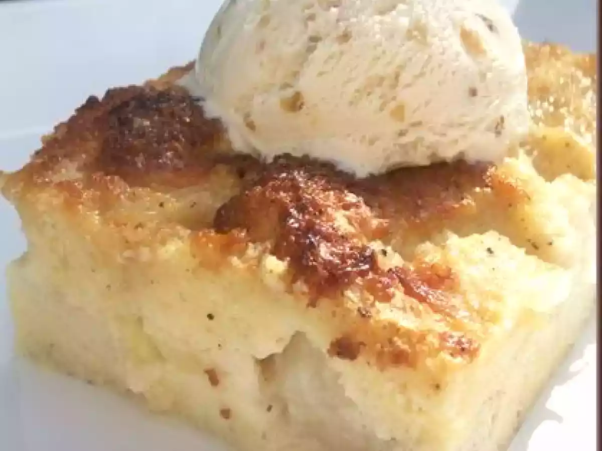 Pudding brioché aux pêches blanches de Monsieur .... Thierry MARX - photo 2