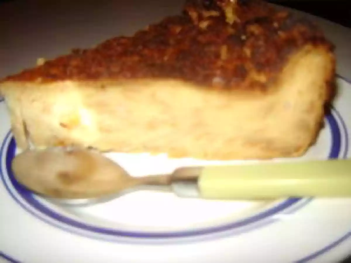 Pudding de pain perdu au lemon curd