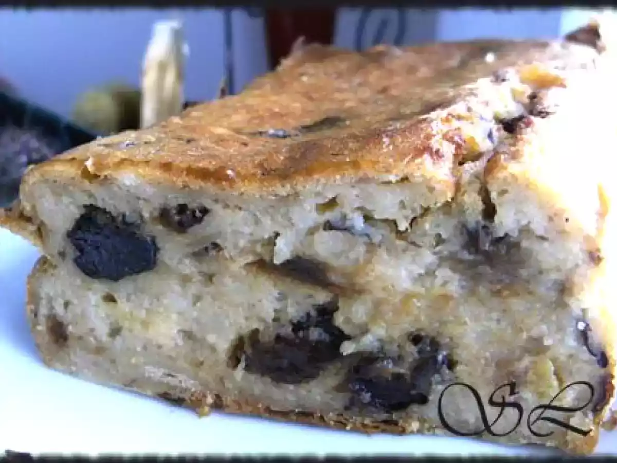 Pudding de pruneaux au thé